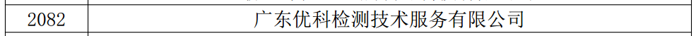 廣東優(yōu)科檢測獲得廣東省2019第三批高新技術企業(yè)認定
