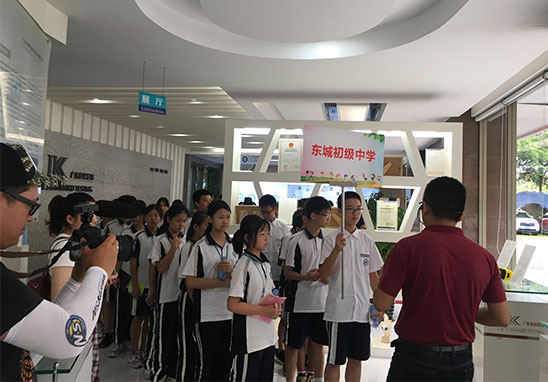 東城初級中學(xué)來優(yōu)科開展科普體驗(yàn)活動